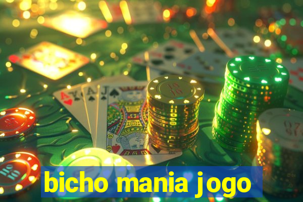 bicho mania jogo